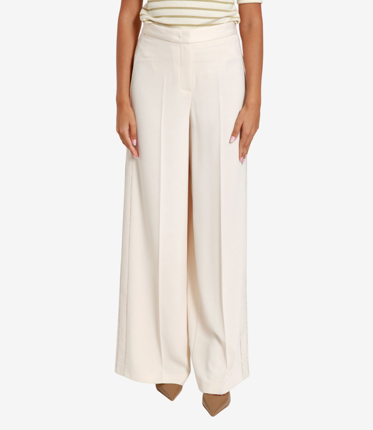 Simona Corsellini | Pantalone Bianco