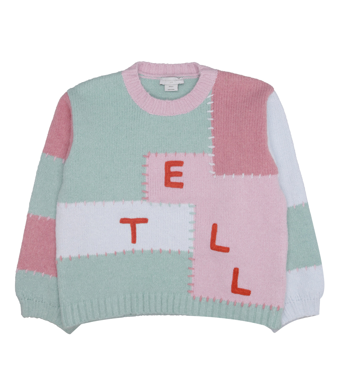 Stella McCartney Kids | Maglia Verde acqua Rosa