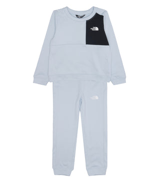 The North Face Kids | Set Felpa e Pantalone Perf Fleece Celeste e Nero