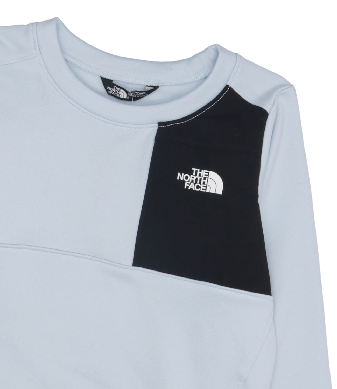 The North Face Kids | Set Felpa e Pantalone Perf Fleece Celeste e Nero