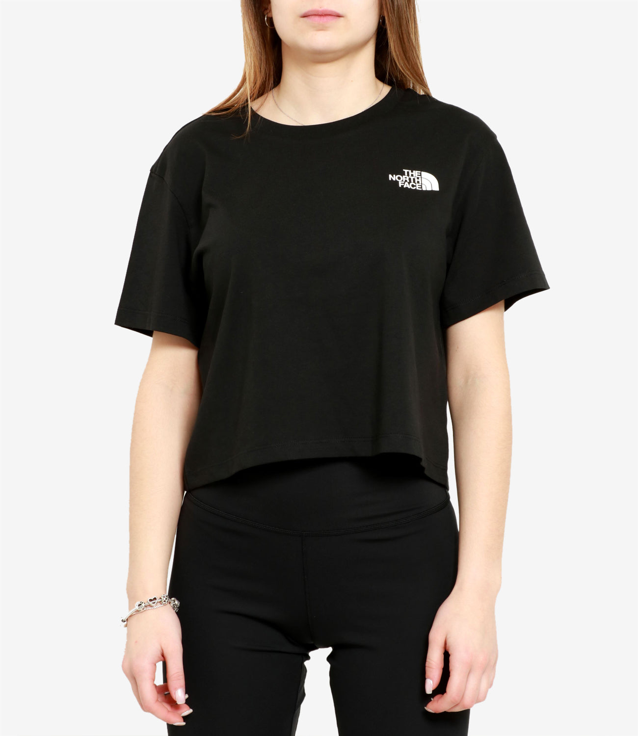 The North Face | T-Shirt Logowear Tops Cropped Nera