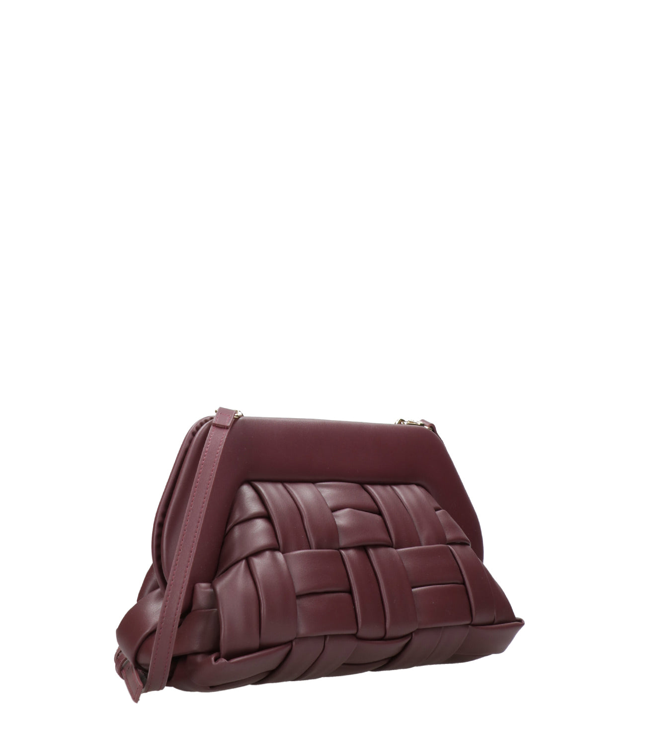 Themoirè | Clutch Bios Weaved Prugna