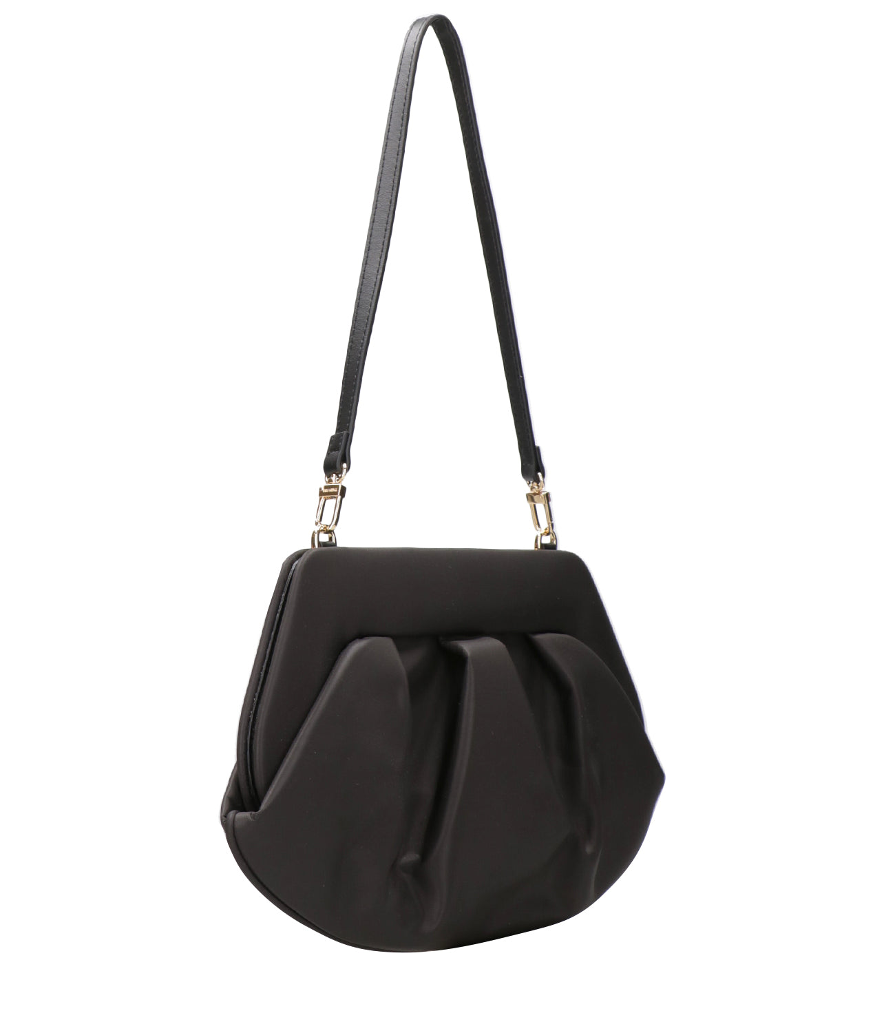 Themoirè | Clutch Emera Satin Nero