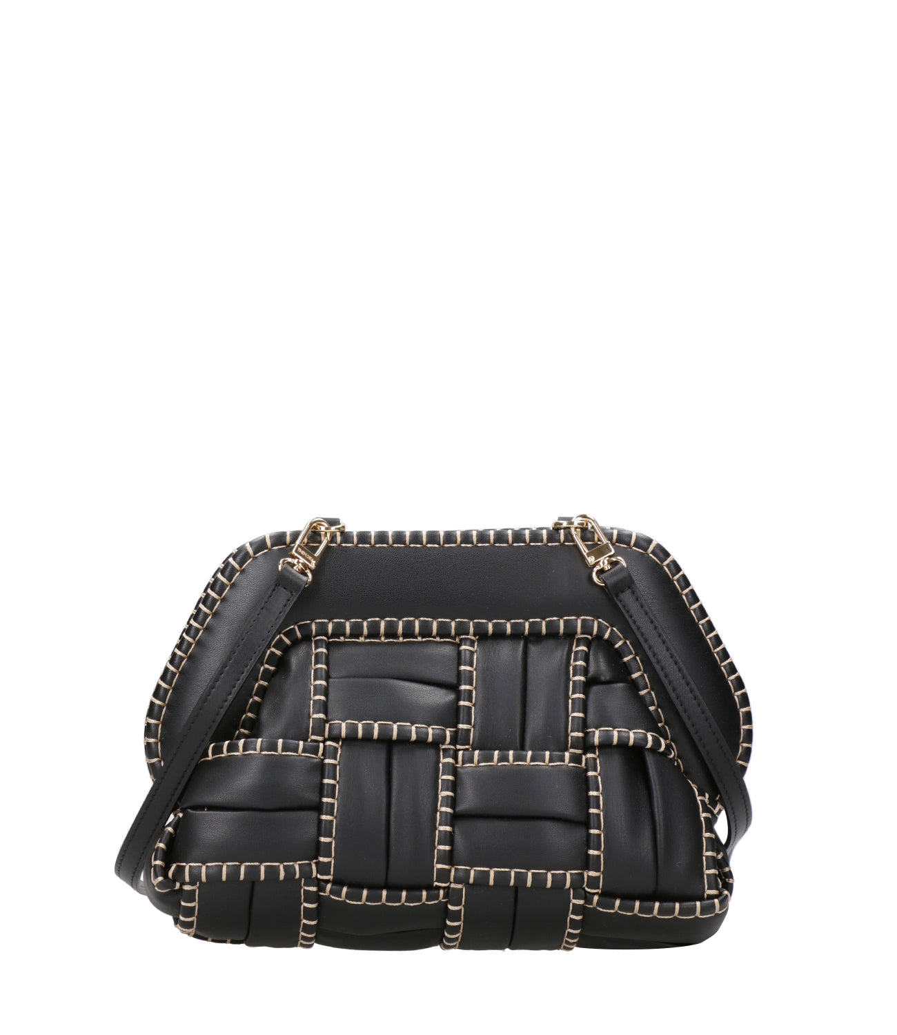 Themoirè | Clutch Tia Trim Nero