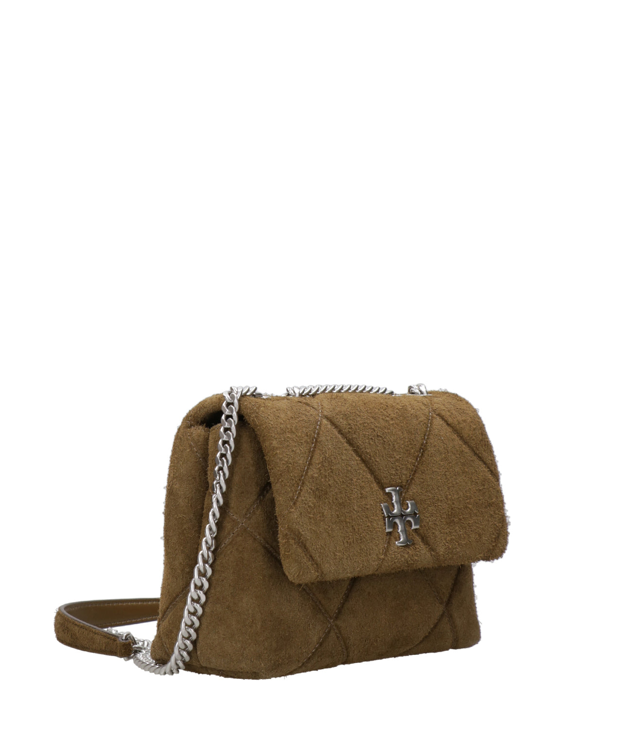 Tory Burch | Borsa a Tracolla Kira Diamond Quilt Verde oliva