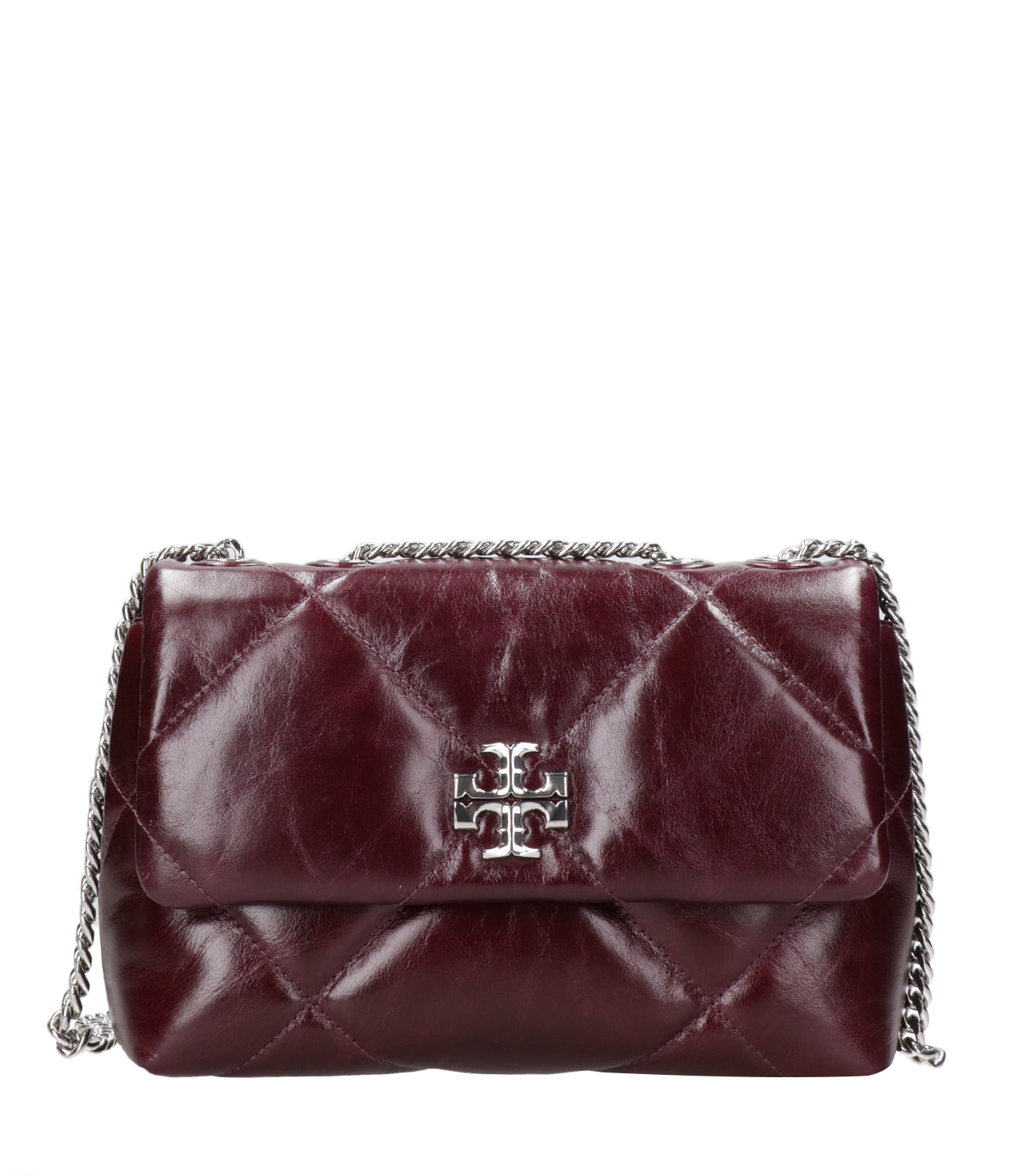 Tory Burch | Borsa a Tracolla Kira Diamond Small Bordeaux