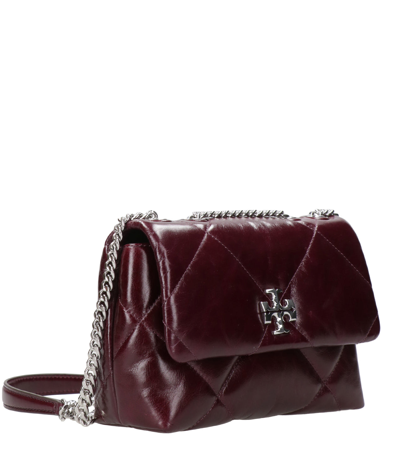 Tory Burch | Borsa a Tracolla Kira Diamond Small Bordeaux