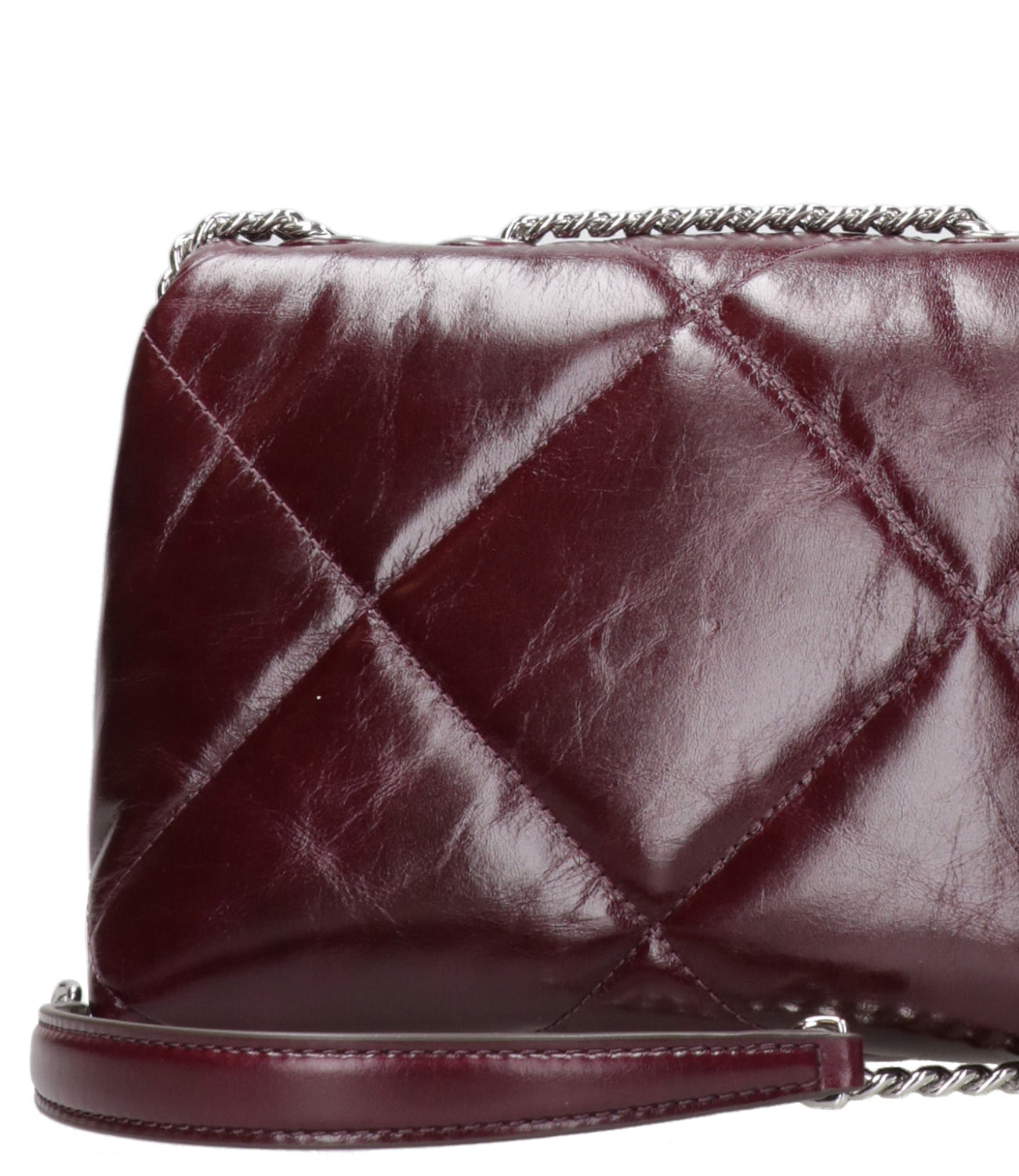 Tory Burch | Borsa a Tracolla Kira Diamond Small Bordeaux