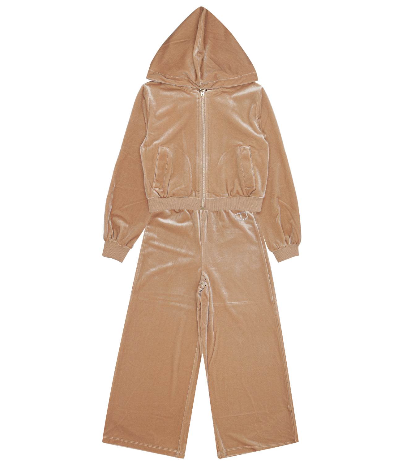 Twinset Kids | Set Maglia Pantalone Sabbia scuro