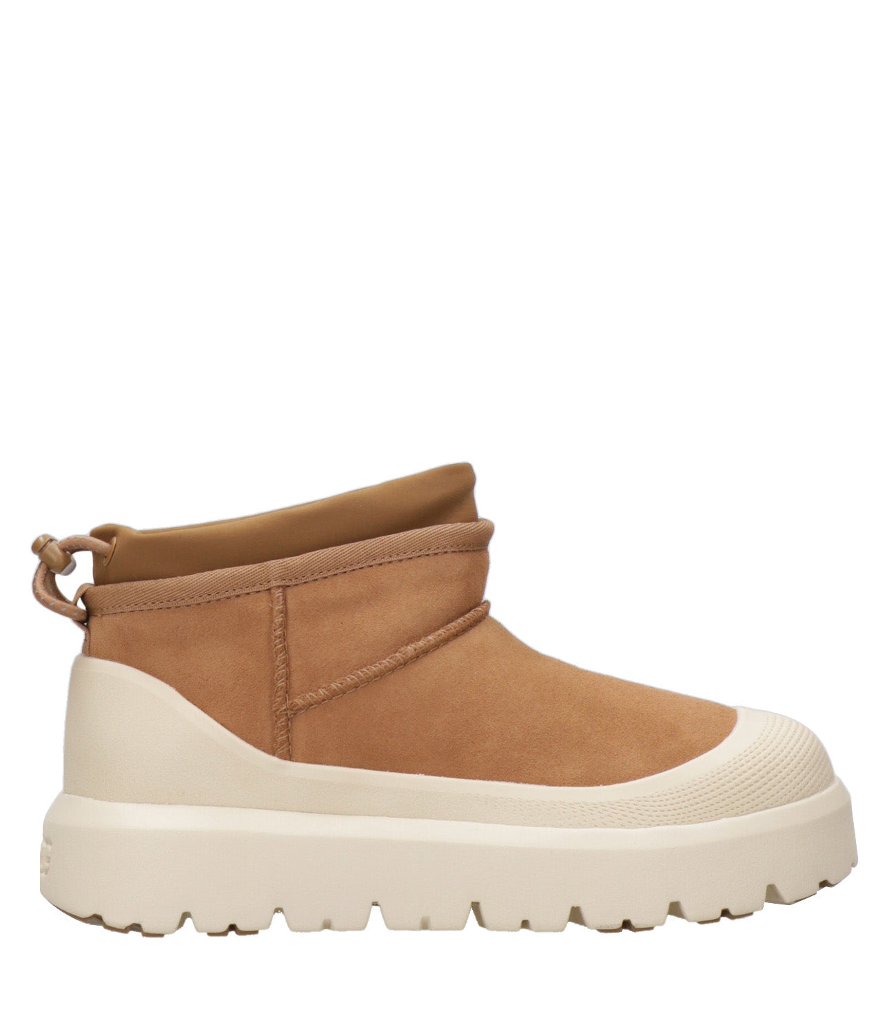 UGG | Tronchetto Ultra Mini Weather Hybrid Chestnut e Bianco