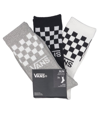 Vans | Calzini Classic Check Crew Nero e Bianco