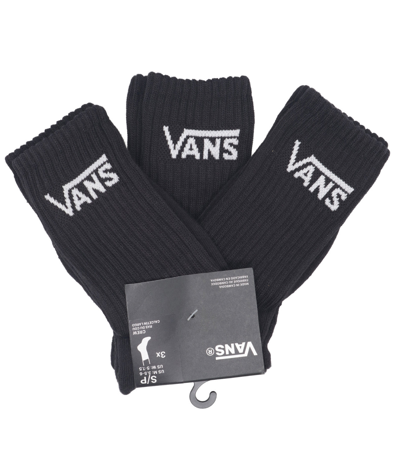 Vans | Calzini Classic Crew Nero