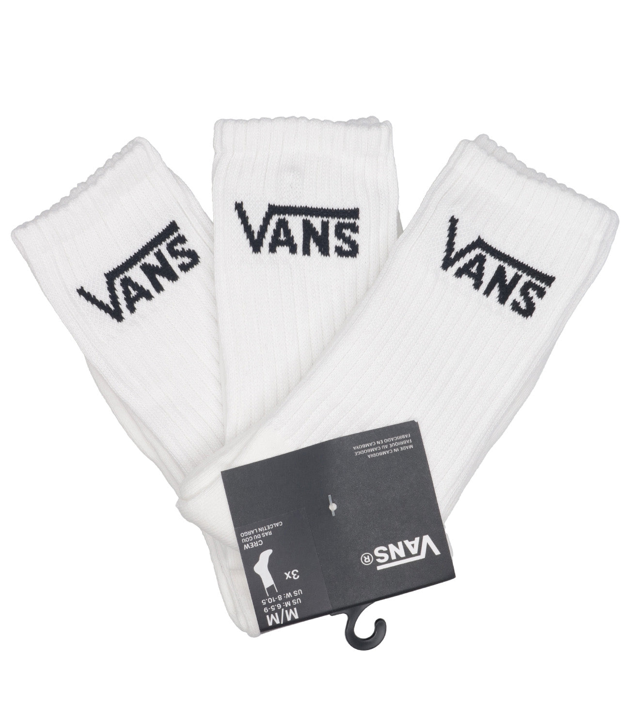 Vans | Calzini Classic Crew Bianco
