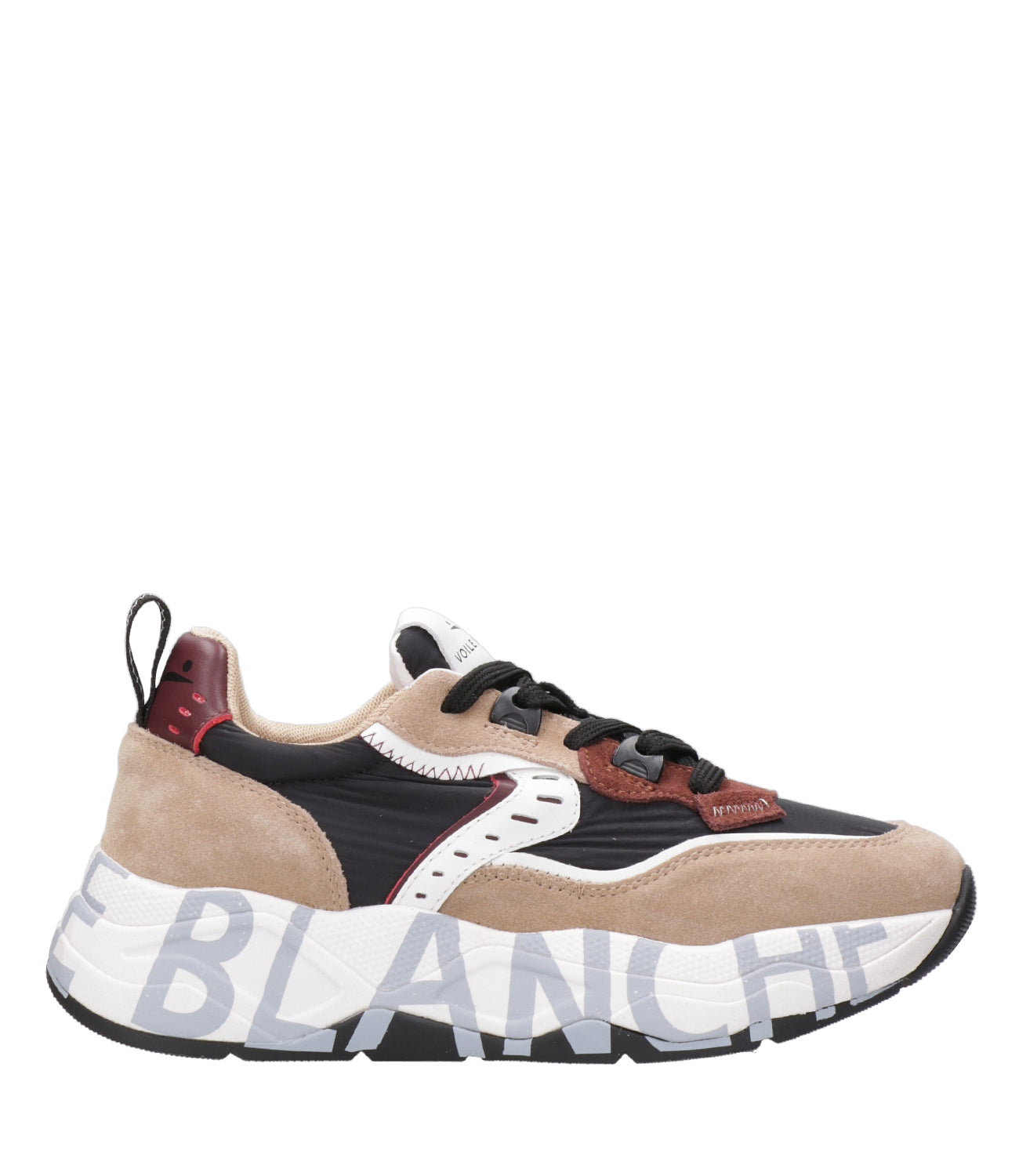 Voile Blanche | Sneakers Club105 Sabbia e Nero
