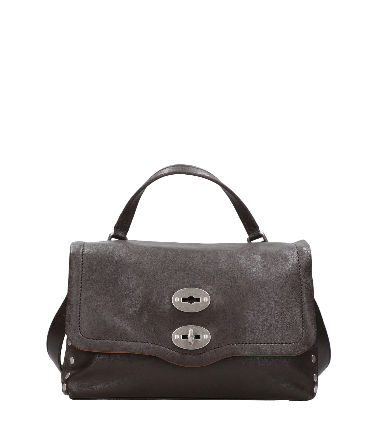 Zanellato | Borsa a Tracolla Postina Tabacco S Moro