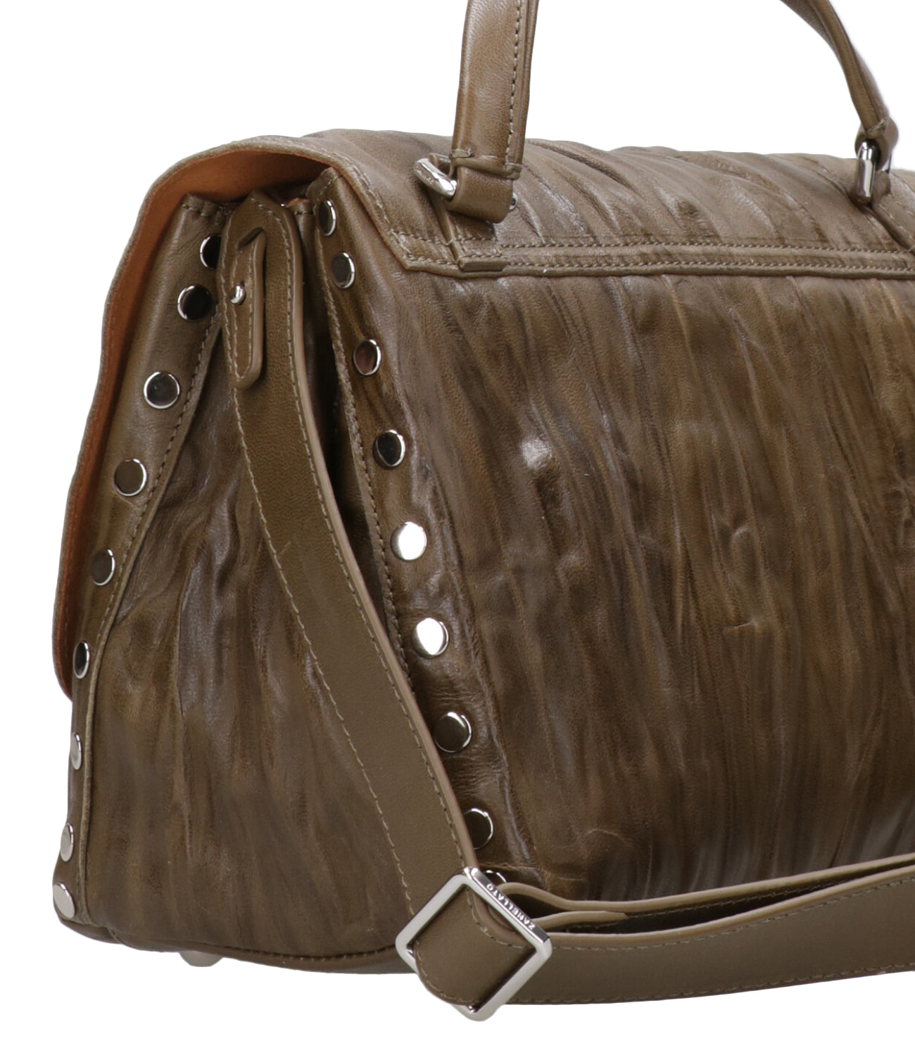 Zanellato | Borsa a Tracolla Plissè S Verde militare