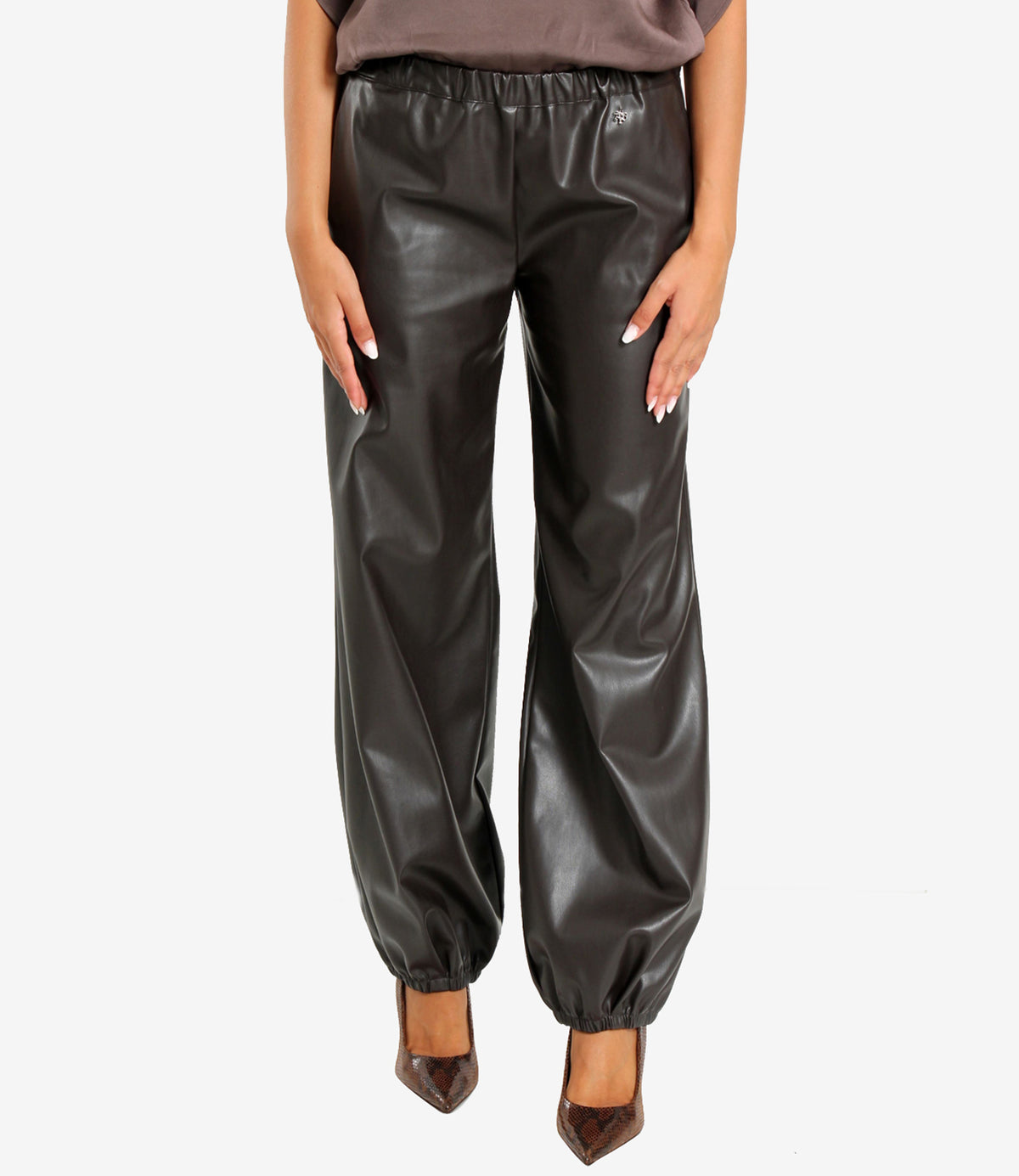 Aniye By | Pantalone Jet Cioccolato