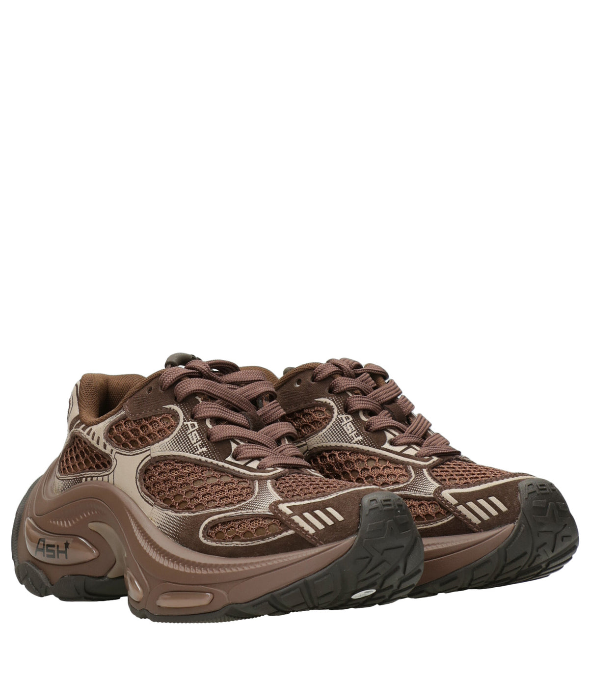 Ash Sport | Sneakers Dragon Moro Visone