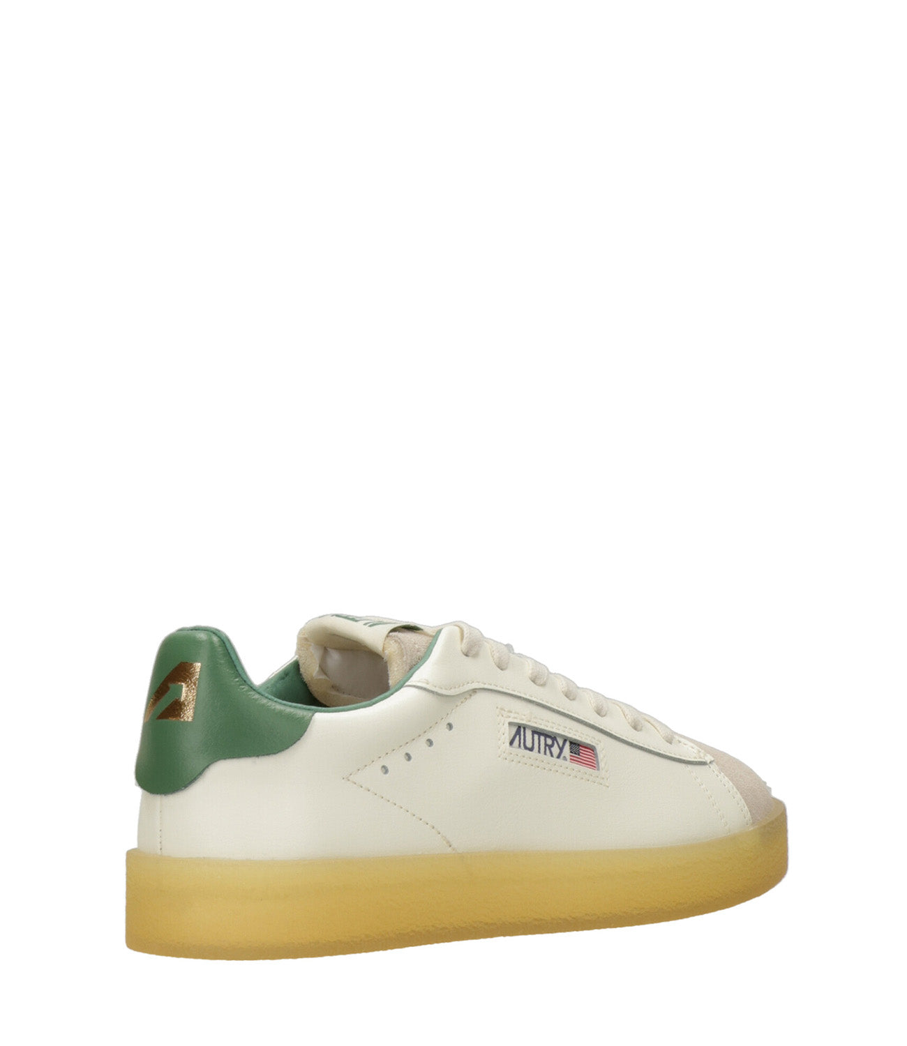 Autry | Sneakers Dallas Low Bianco Verde