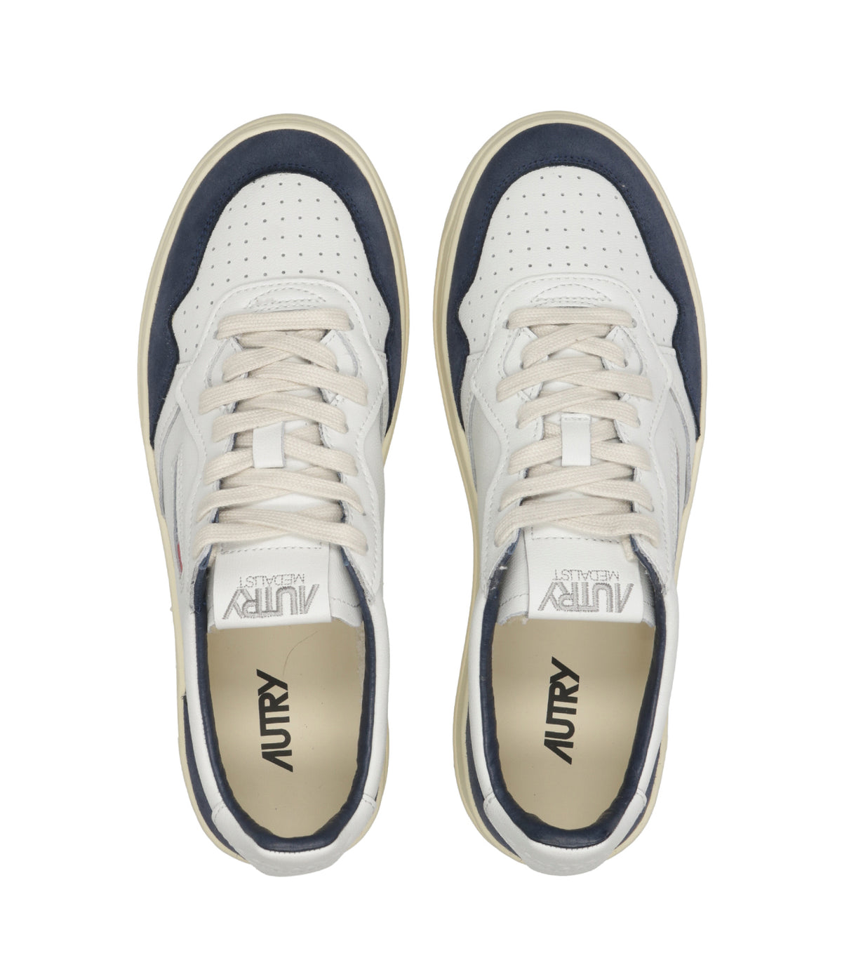 Autry | Sneakers Medalist Low Bianco Blu