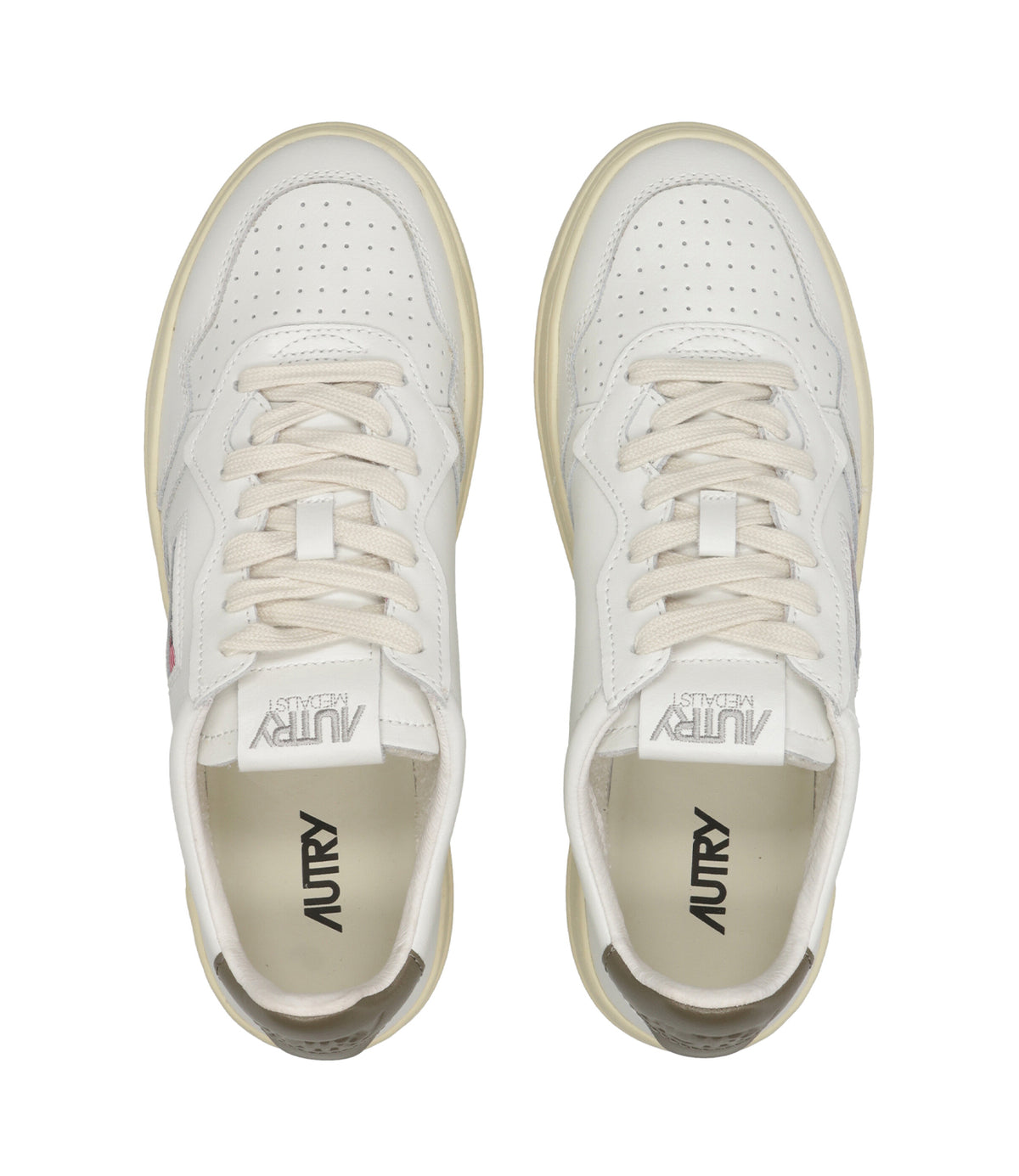 Autry | Sneakers Medalist Bianco Cioccolato