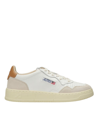 Autry | Sneakers Medalist Bianco Cuoio