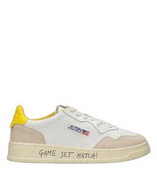 Autry | Sneakers Medalist Bianco Giallo