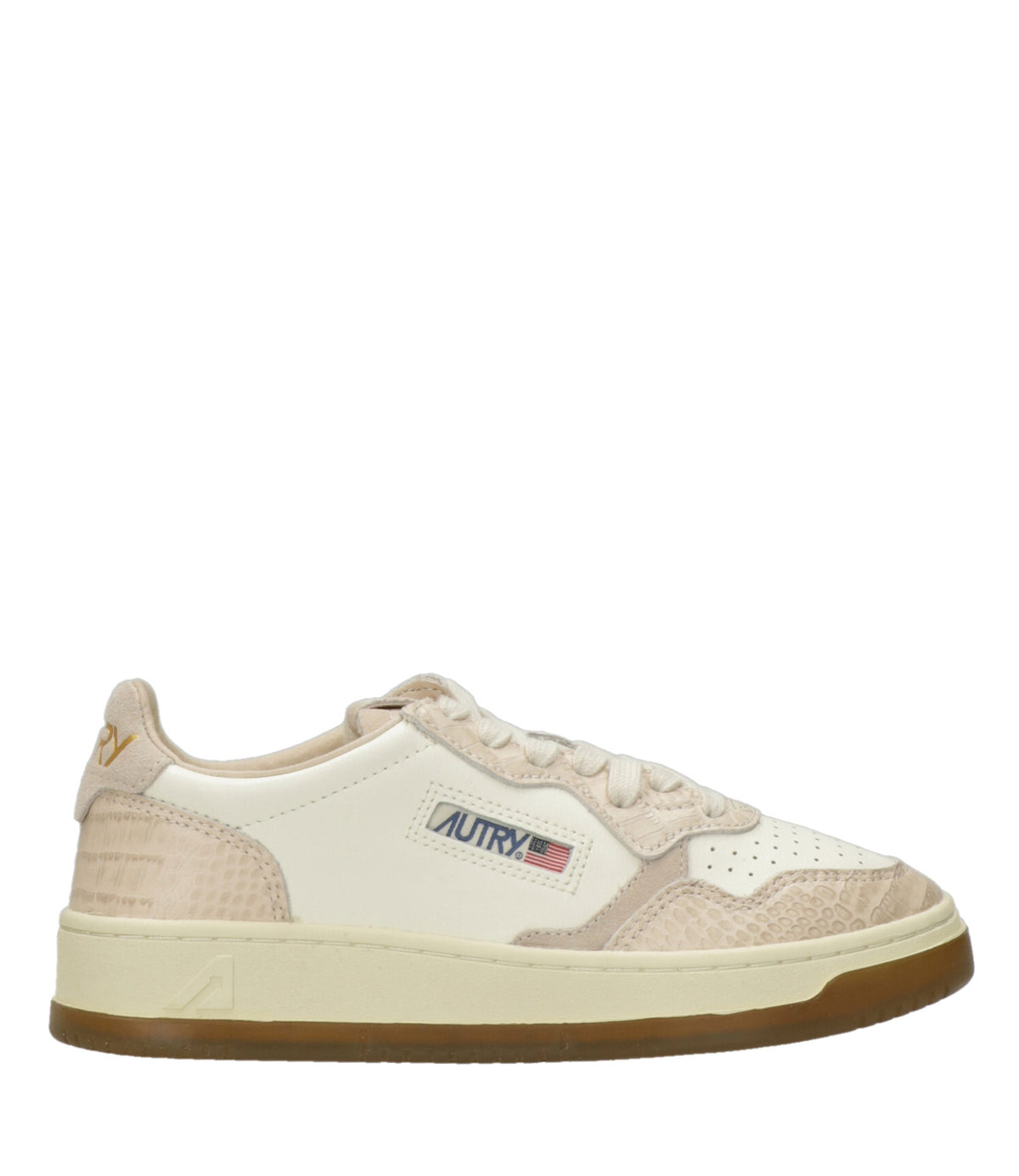 Autry | Sneakers Medalist Low Woman bassa Bianco Rosa
