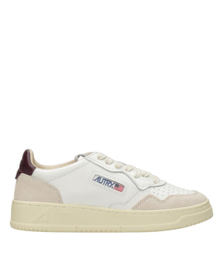 Autry | Sneakers Medalist Low Woman Bianca e Celeste