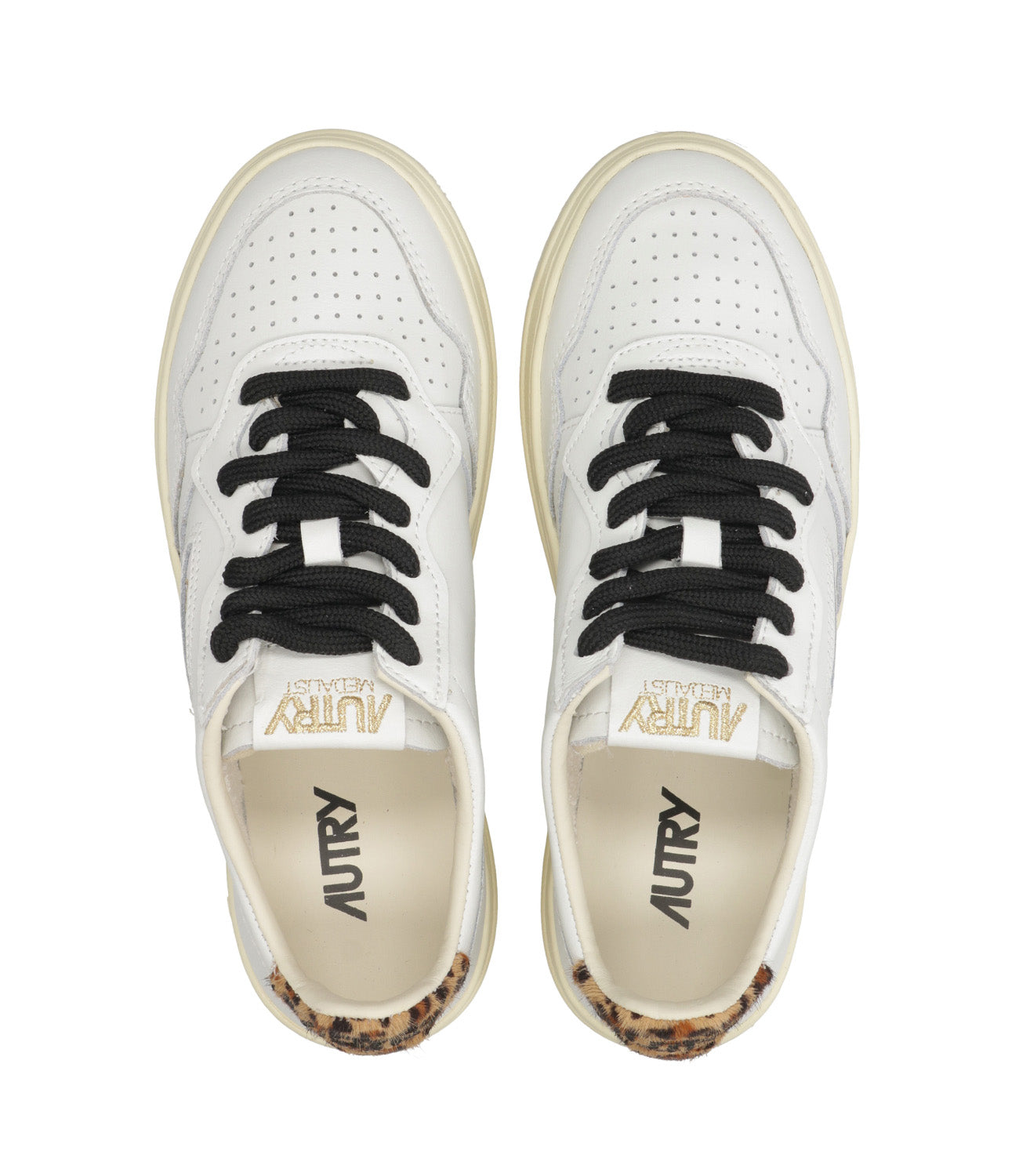 Autry | Sneakers Medalist Bianco Leopardo