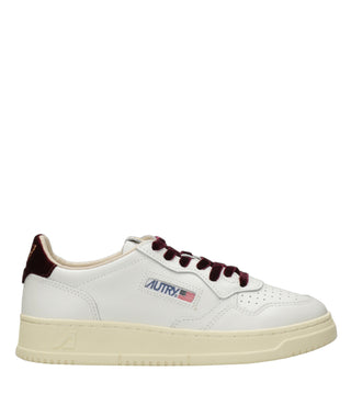 Autry | Sneakers Medalist Bianco Bordeaux