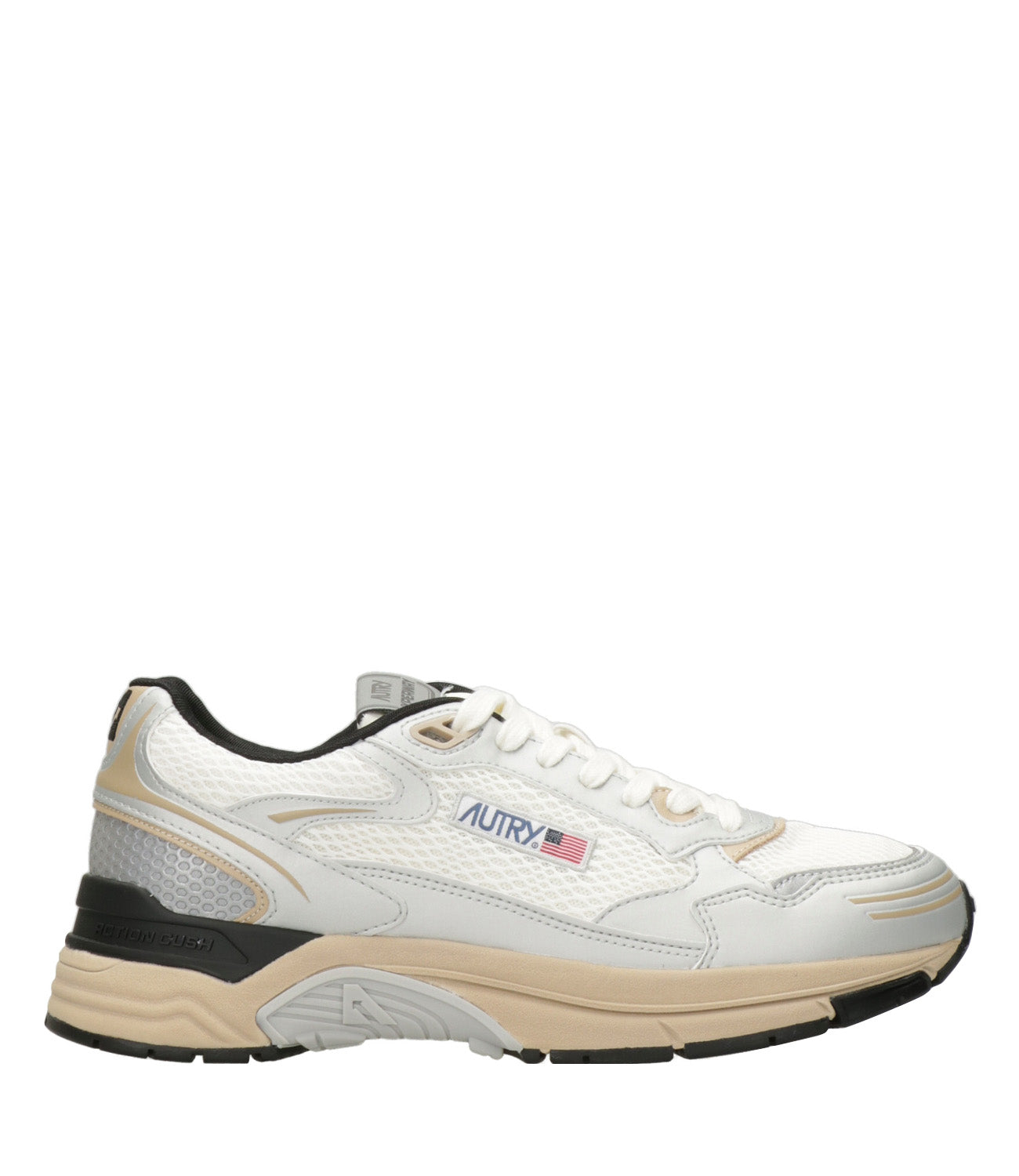 Autry | Sneakers Hyperway Low Argento Bianco