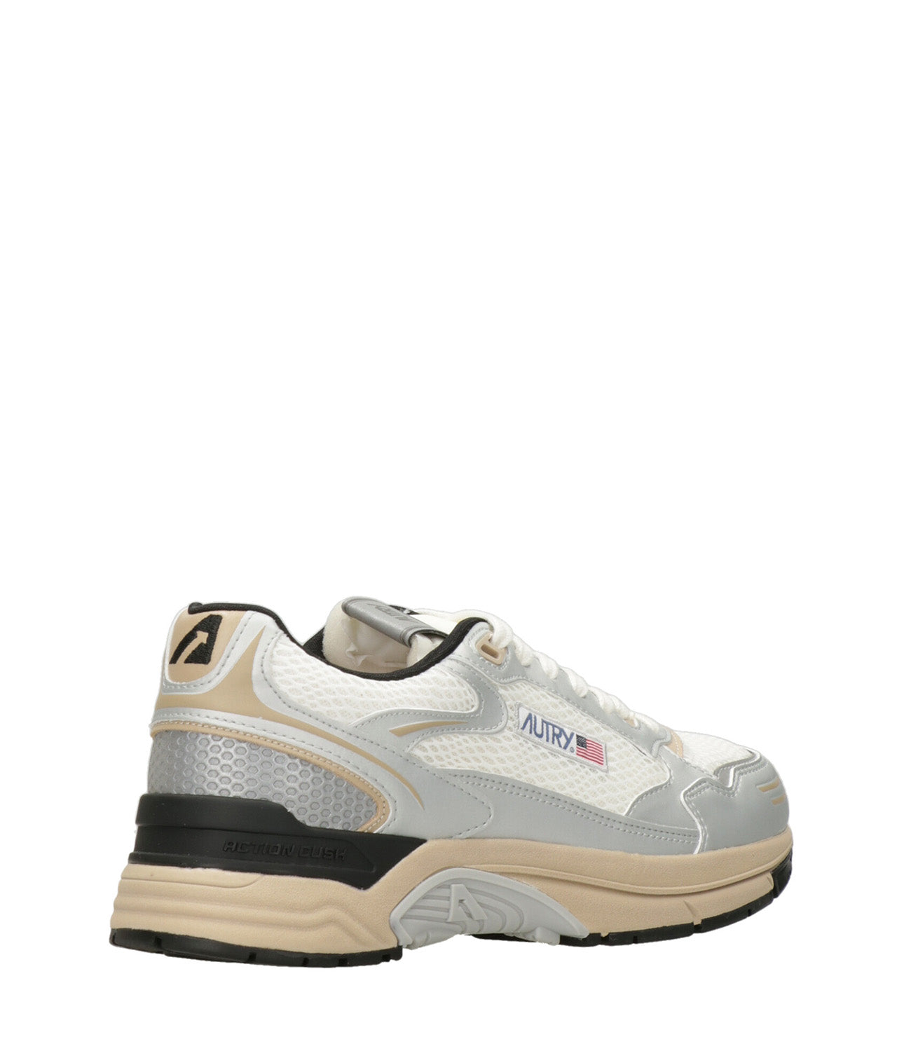 Autry | Sneakers Hyperway Low Argento Bianco