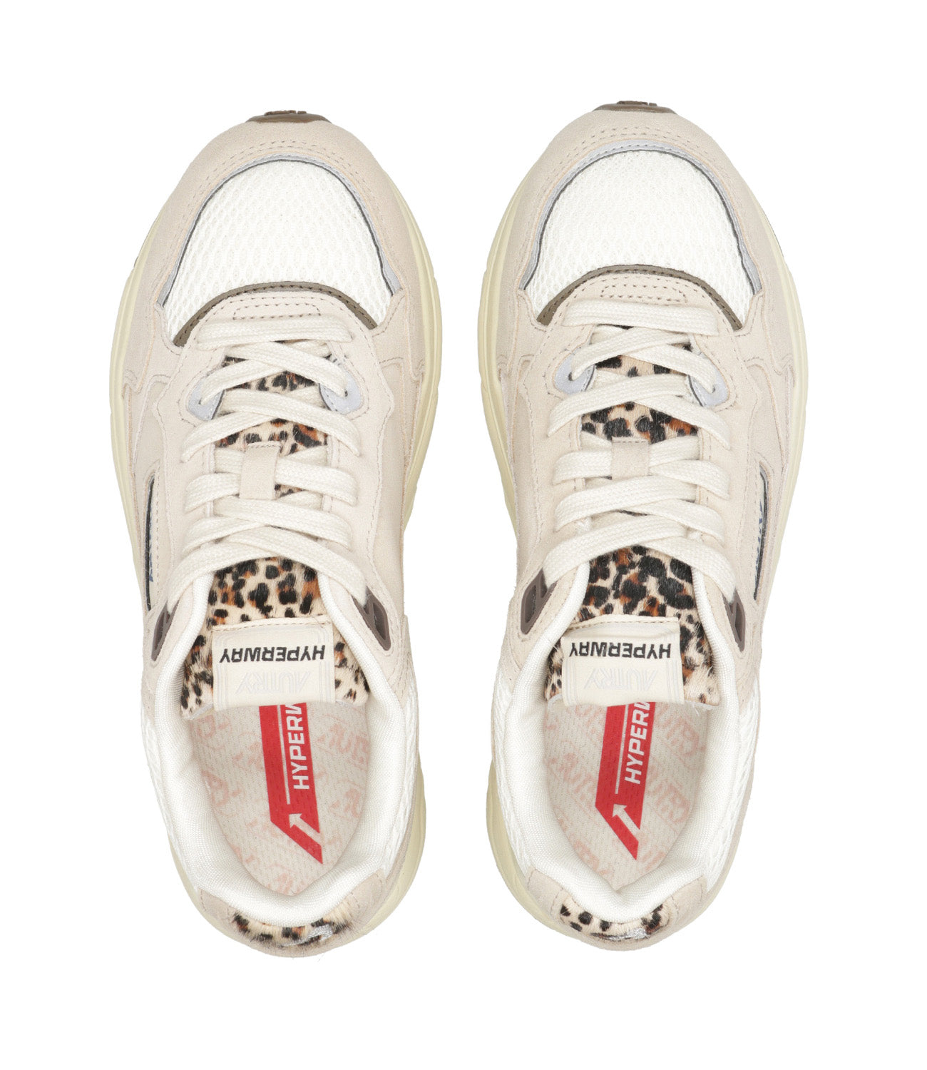 Autry | Sneakers Hyperway Low Beige Leopardo