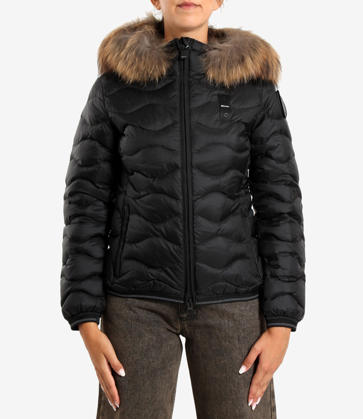 Blauer | Giubbotto Aldie Nero Beige