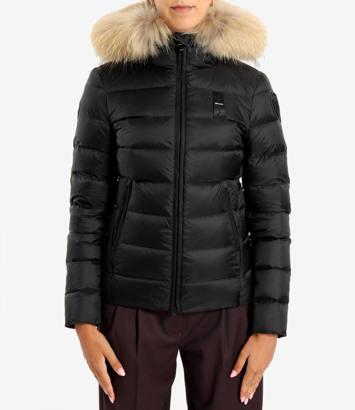 Blauer | Piumino Arcadia Nero Beige