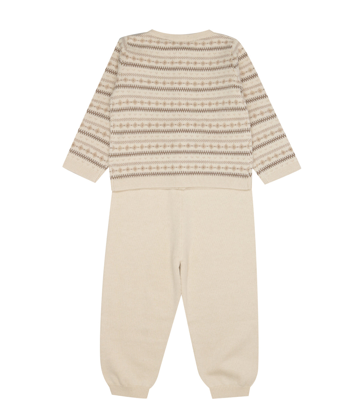 Bonpoint | Set Maglia Pantalone Grifin Naturale