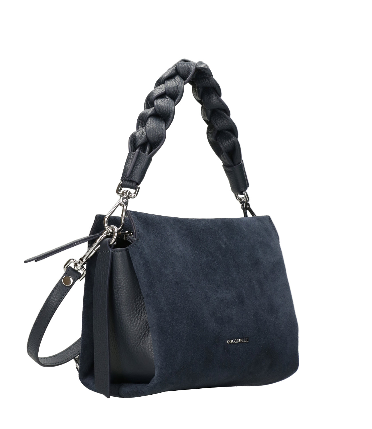 Coccinelle | Borsa a Spalla Boheme Small Blu notte