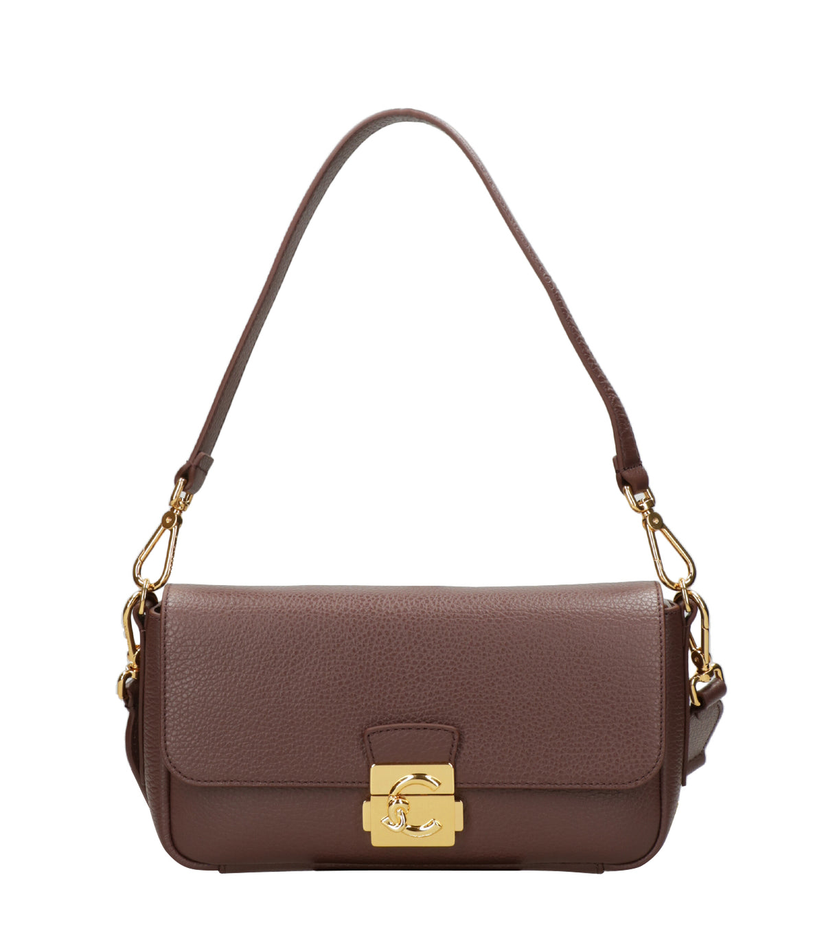 Coccinelle | Borsa a Spalla C-Me Lock Medium Berry