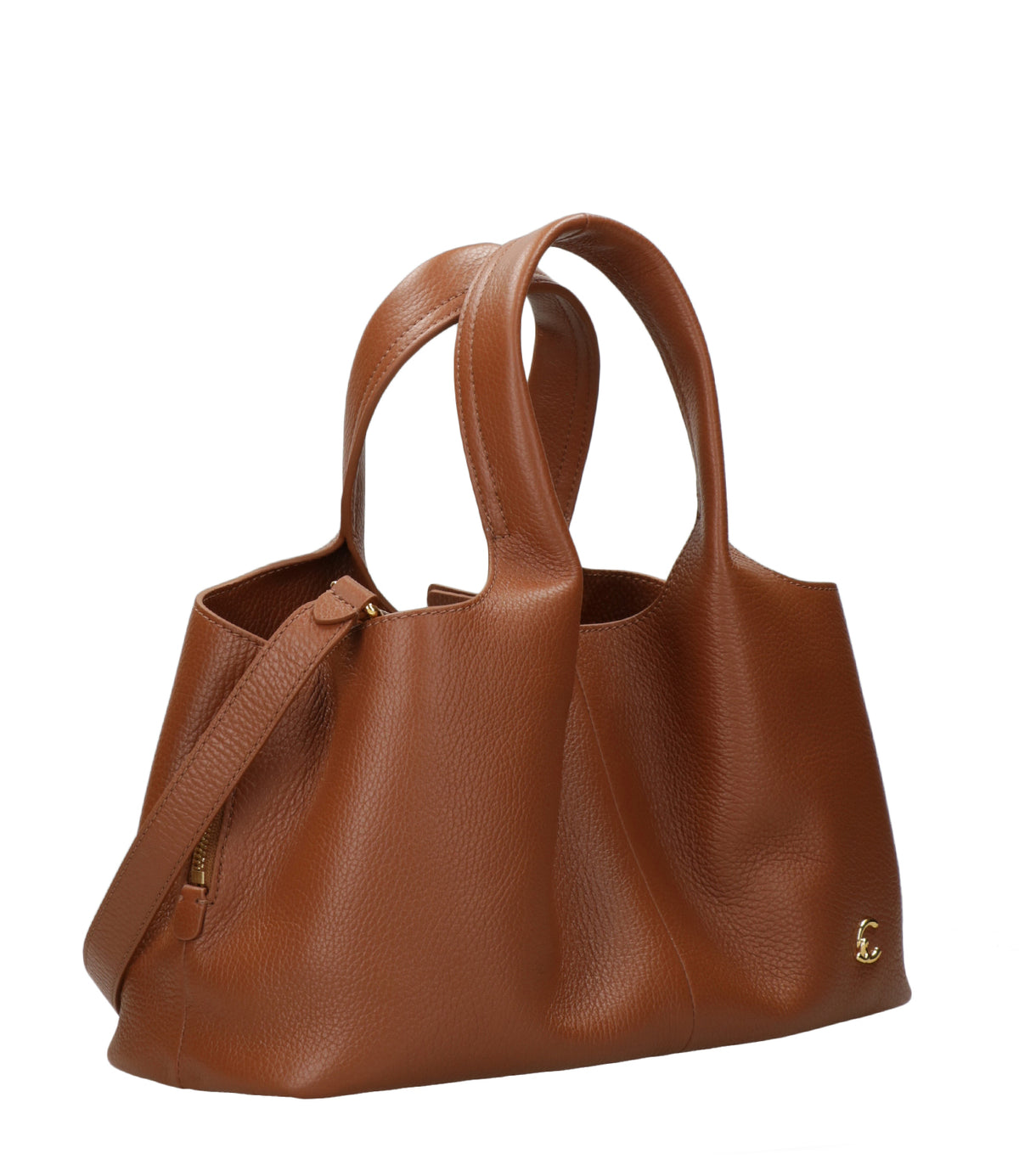 Coccinelle | Borsa a Spalla Nell medium Cognac