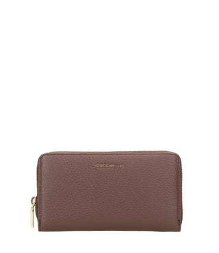 Coccinelle | Portafogli Metallic soft Berry