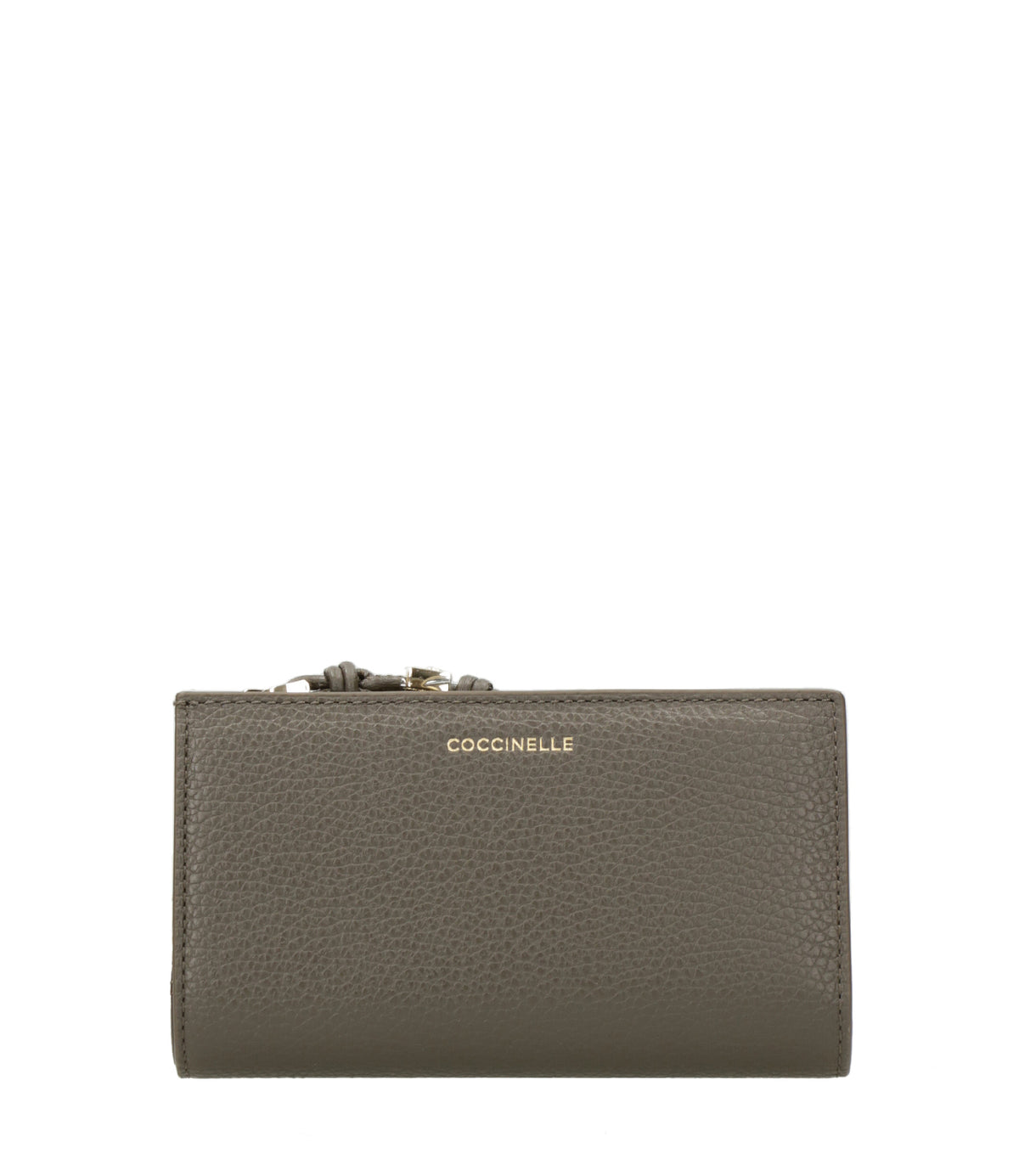 Coccinelle | Portafogli Metallic large Fango