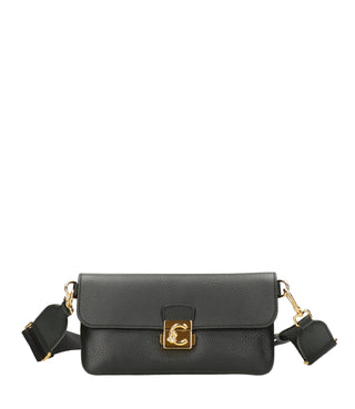 Coccinelle | Borsa a Tracolla C-Me Lock mini Nero