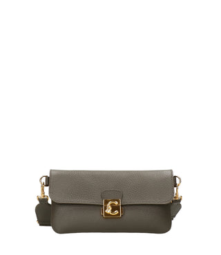 Coccinelle | Borsa a Tracolla C-Me Lock mini Fango