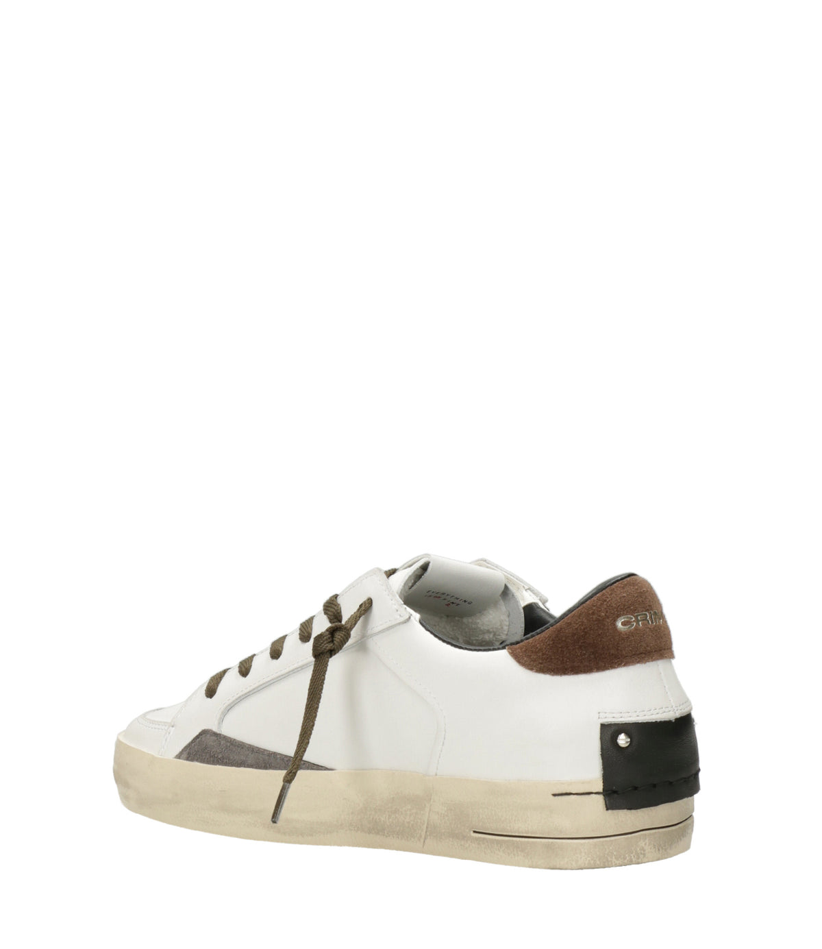 Crime London | Sneakers Skate Bianco Moro Grigio