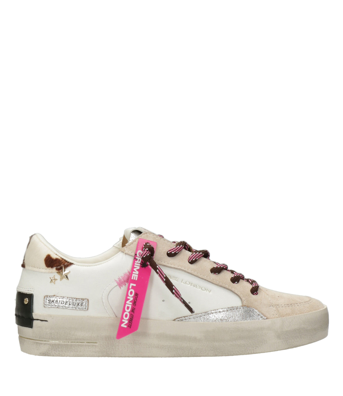 Crime London | Sneakers Rodeo Bianco Naturale
