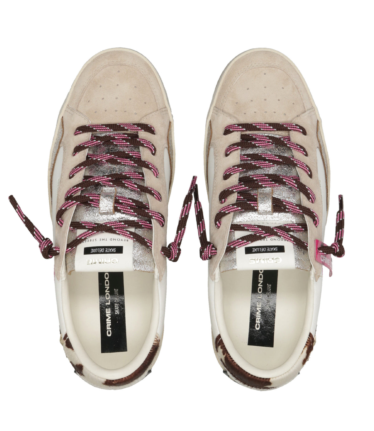 Crime London | Sneakers Rodeo Bianco Naturale
