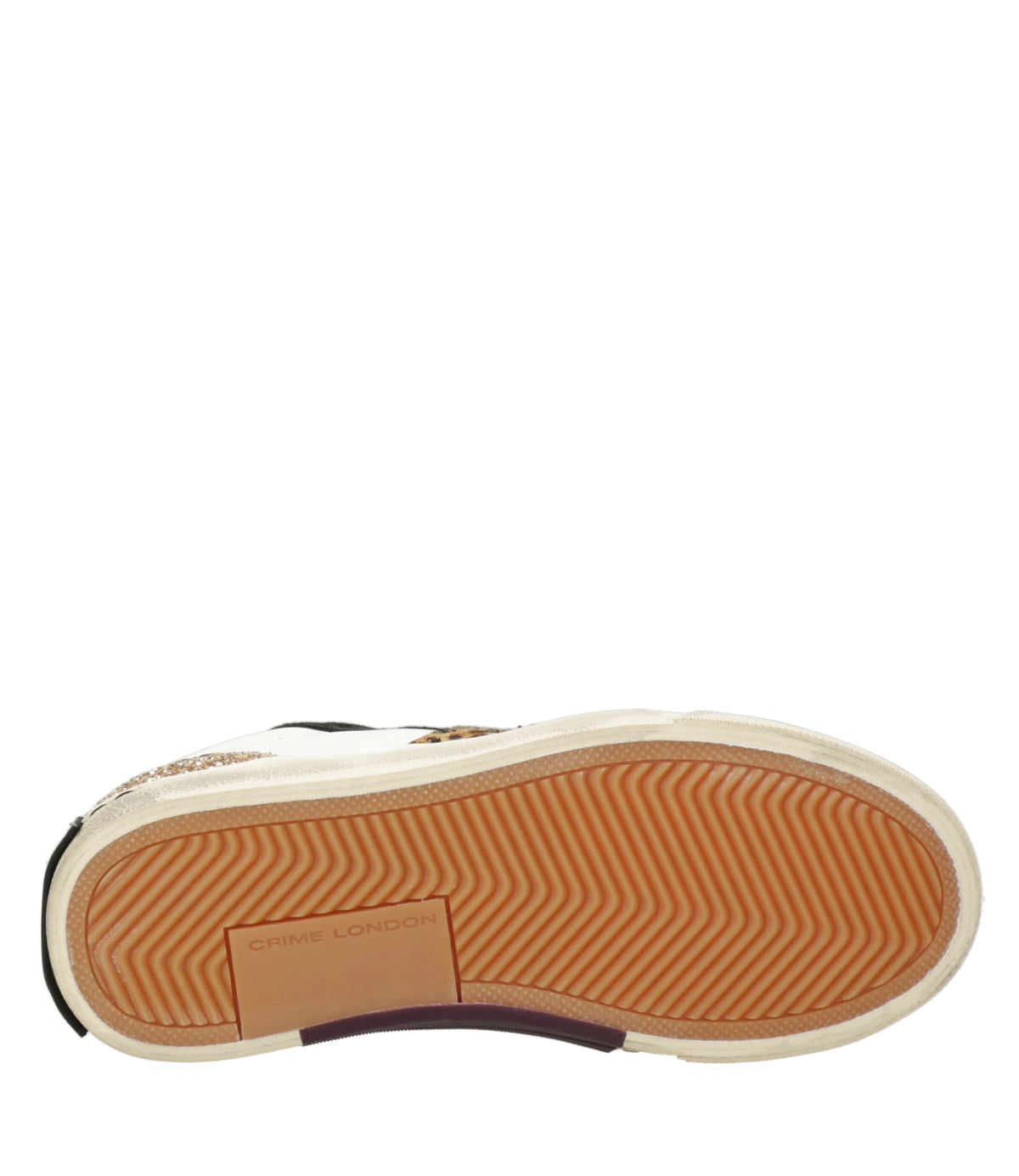 Crime London | Sneakers Playoff Bianco Nero Oro