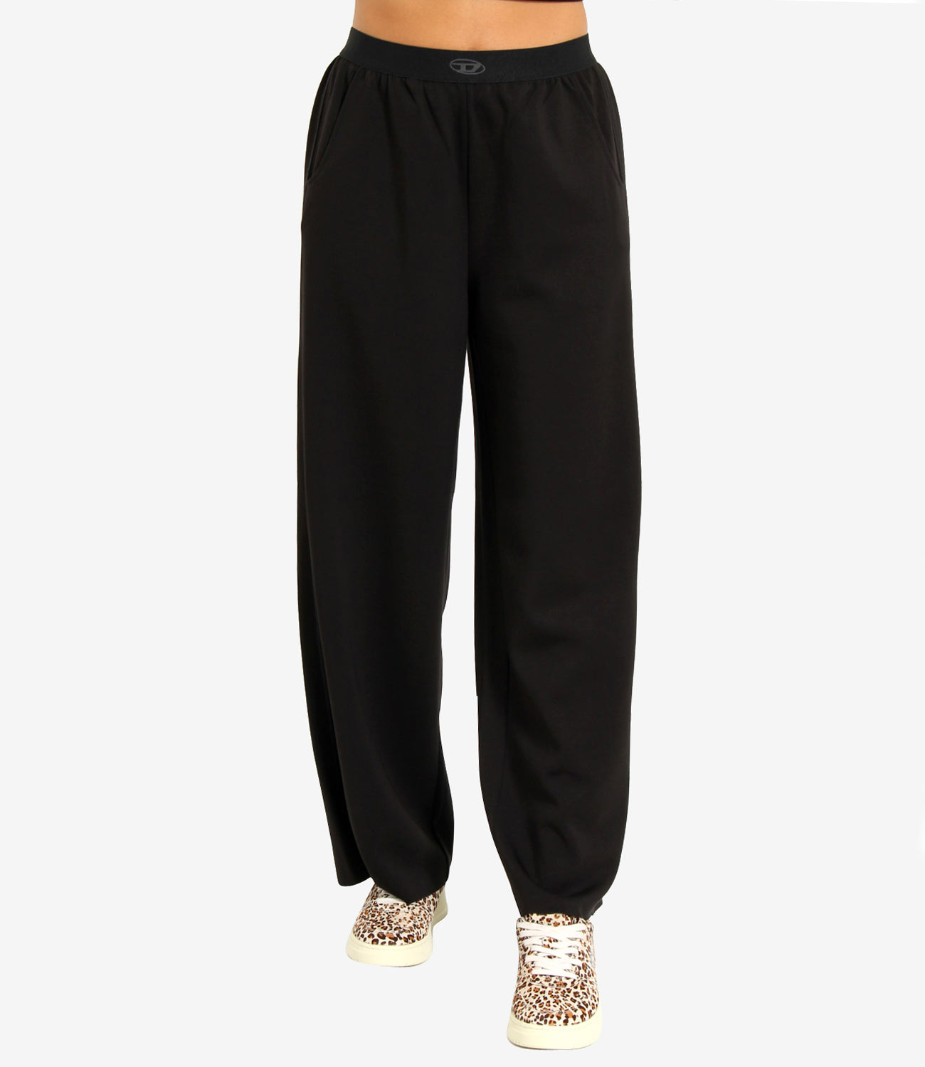 Diesel | Pantalone Sportivo Alysa-Utlt Nero