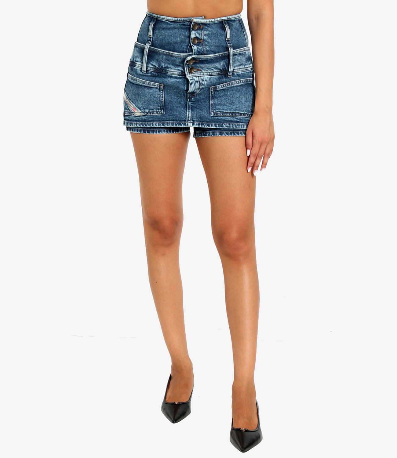Diesel | Shorts De-Coriva-S Denim medio
